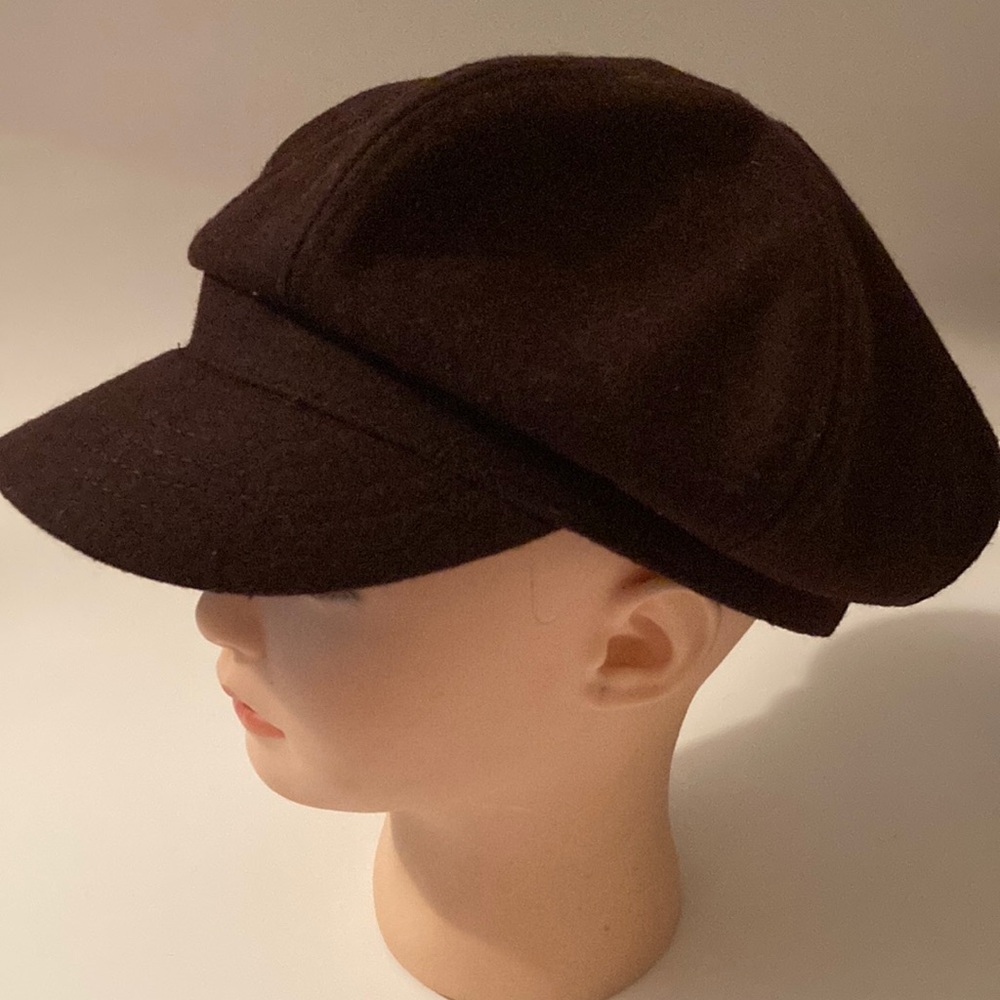 Betmar NY Wool Blend Newsboy Cabbie Hat Cap w/Adj Buckle NEW